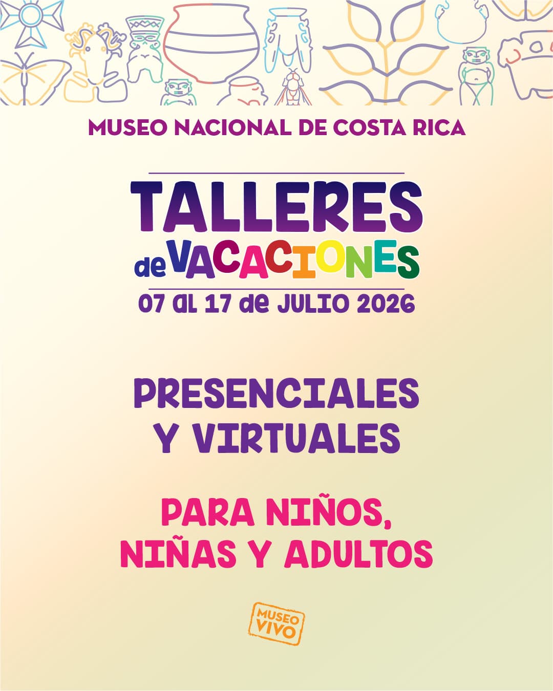 Talleres de Vacaciones de Julio en el Museo Nacional