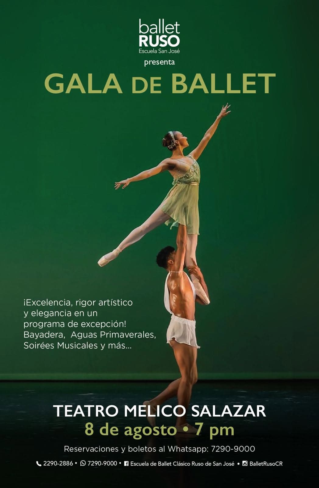 GALA DE BALLET RUSO  | TEATRO POPULAR MELICO SALAZAR