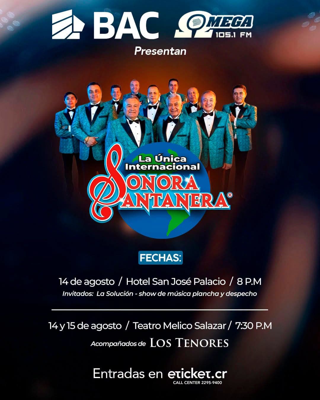 LA SONORA SANTANERA Y LOS TENORES | TEATRO POPULAR MELICO SALAZAR