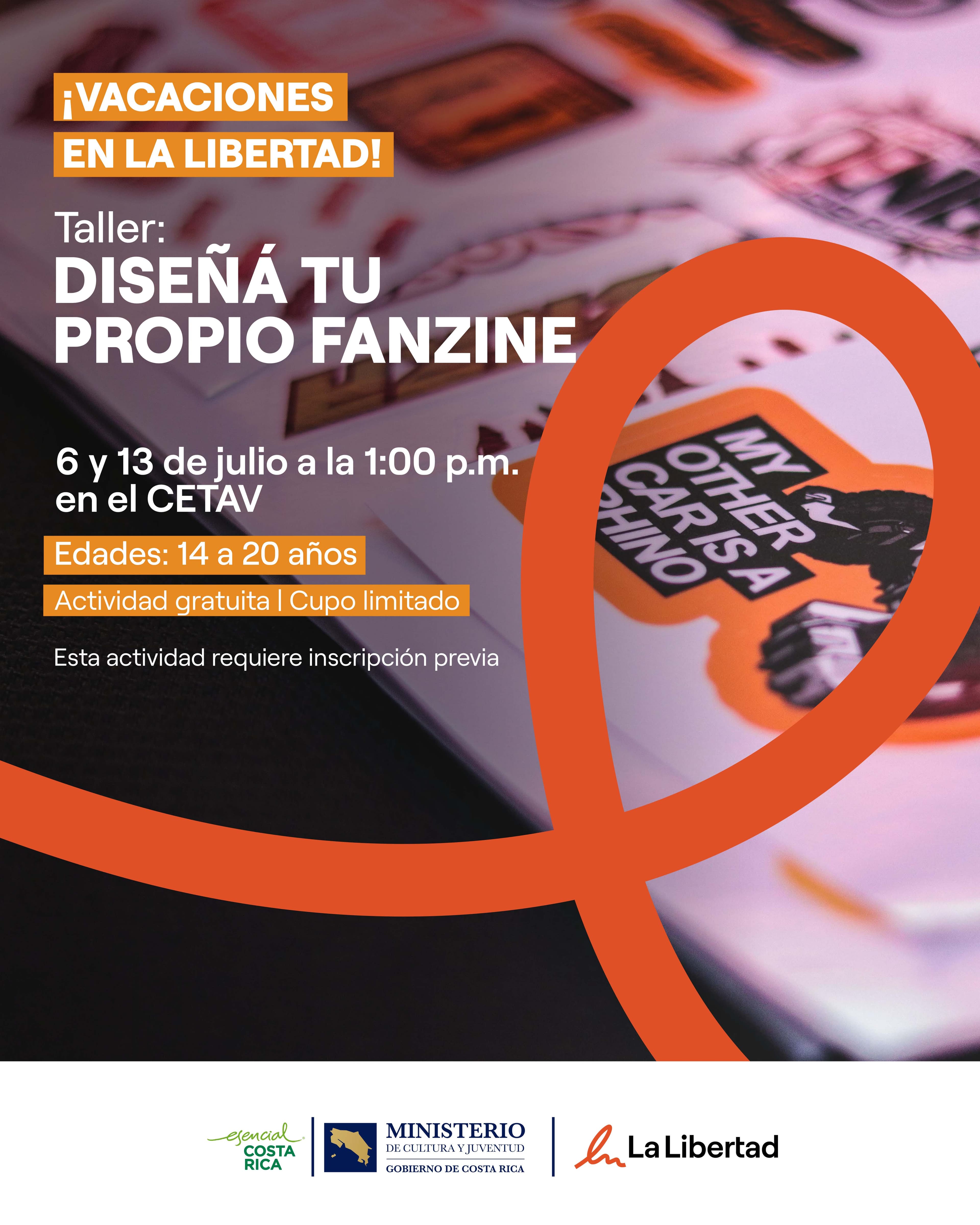 Vacaciones en La Libertad | Diseñá tu propio Fanzine