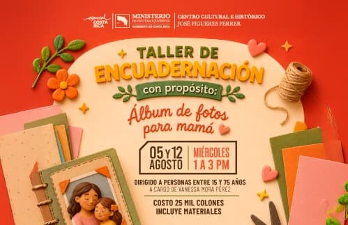 Taller de encuadernación: álbum de fotos para mamá