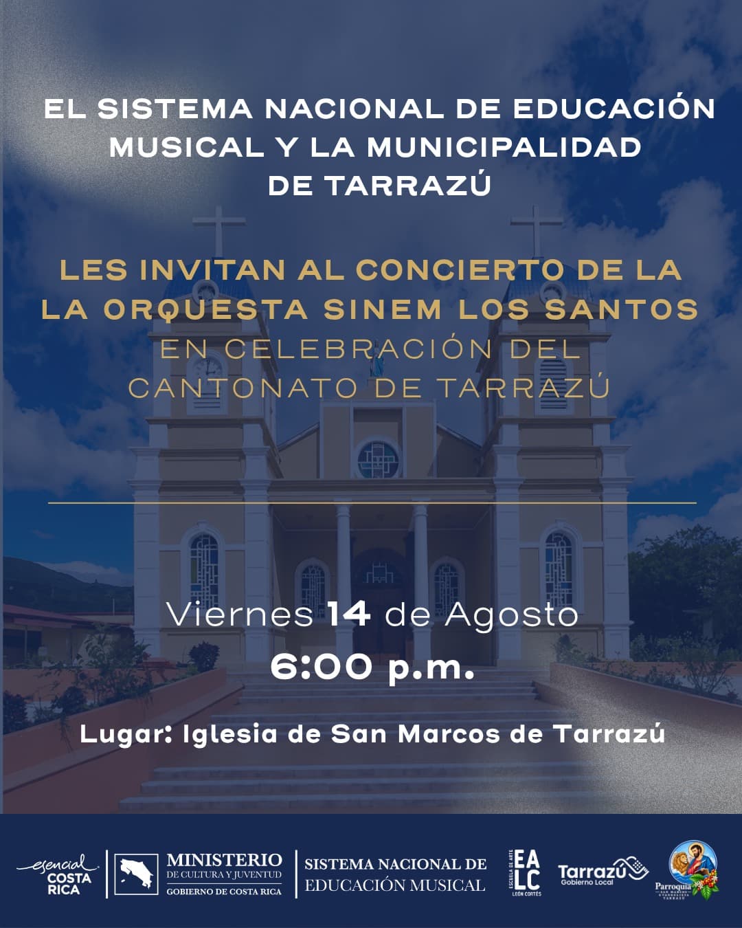SINEM Los Santos | Concierto Aniversario Cantonato de Tarrazú