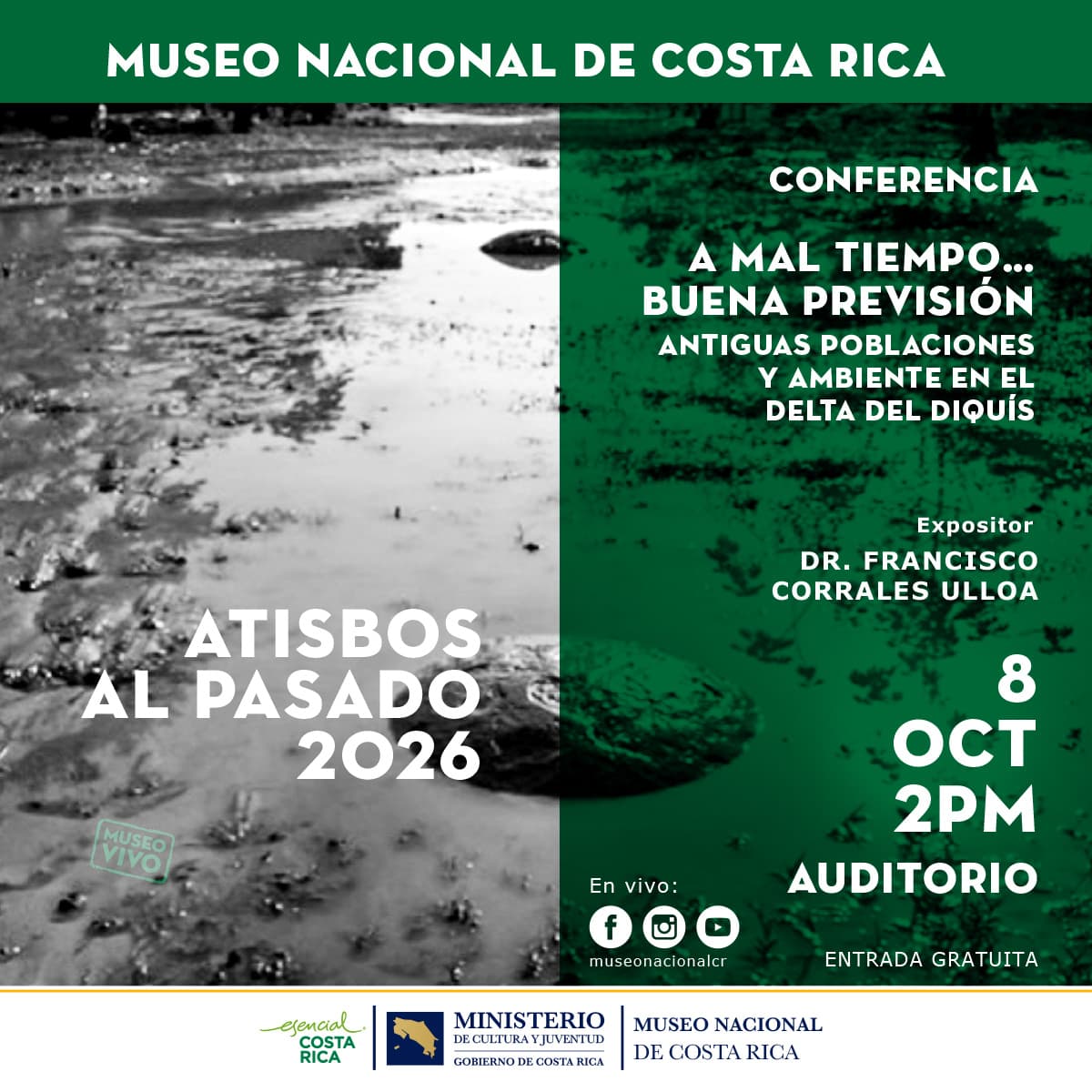 Conferencia: Poblaciones antiguas del Diquís