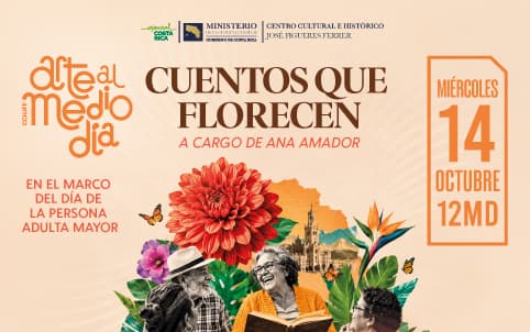 Arte al medio día: Cuentos que florecen