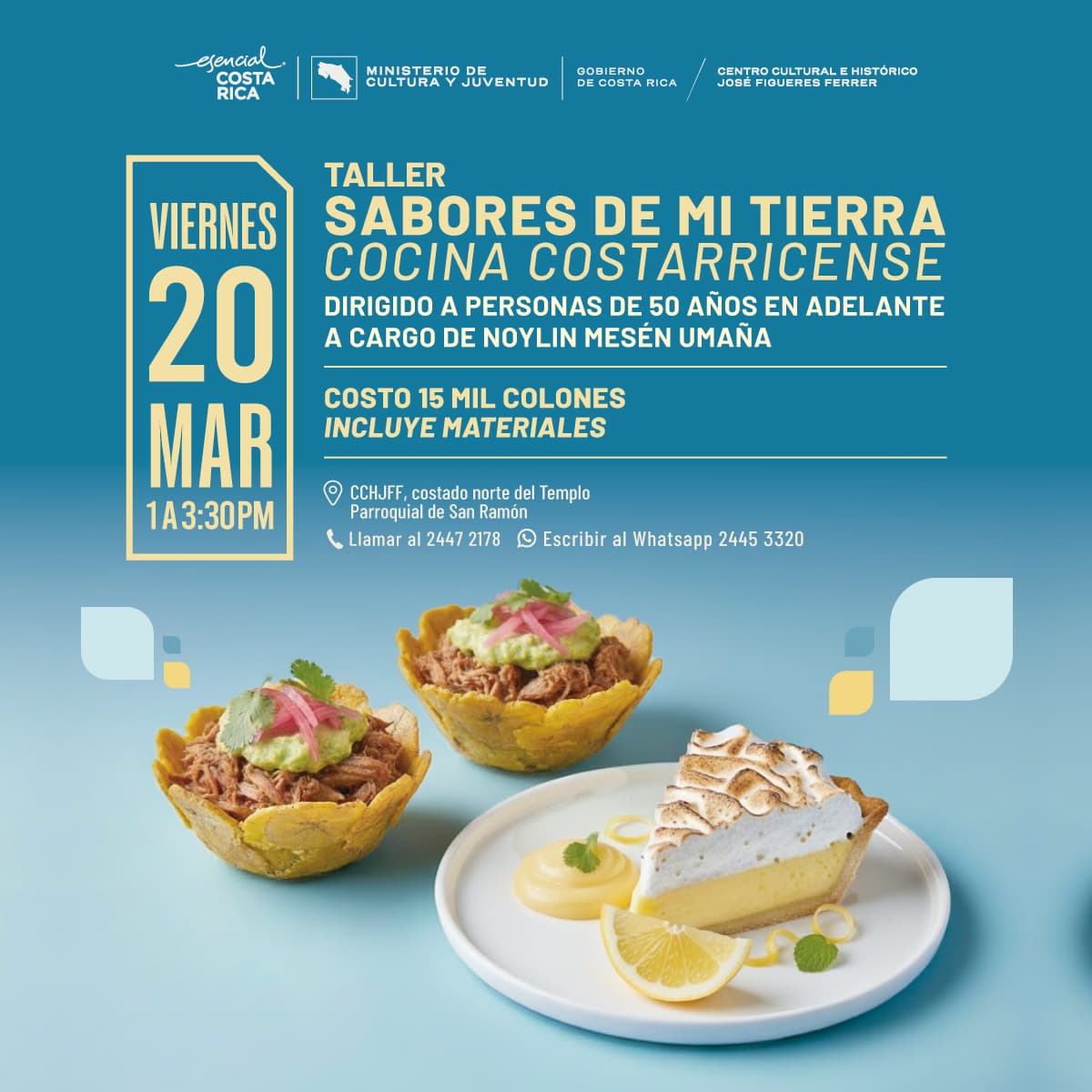 Taller: Sabores de mi tierra