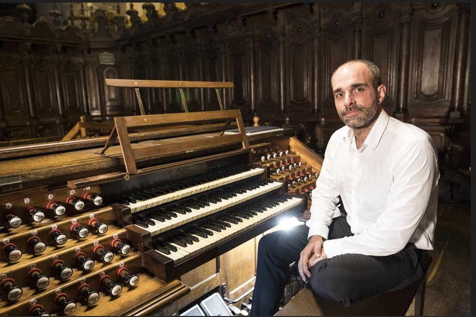 Juan de la Rubia - organista, Barcelona 
