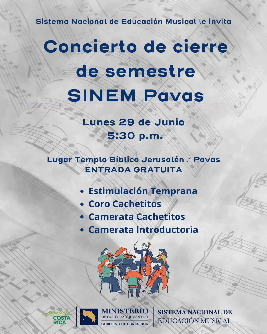 SINEM Pavas | Primer Concierto de Cierre de Semestre 