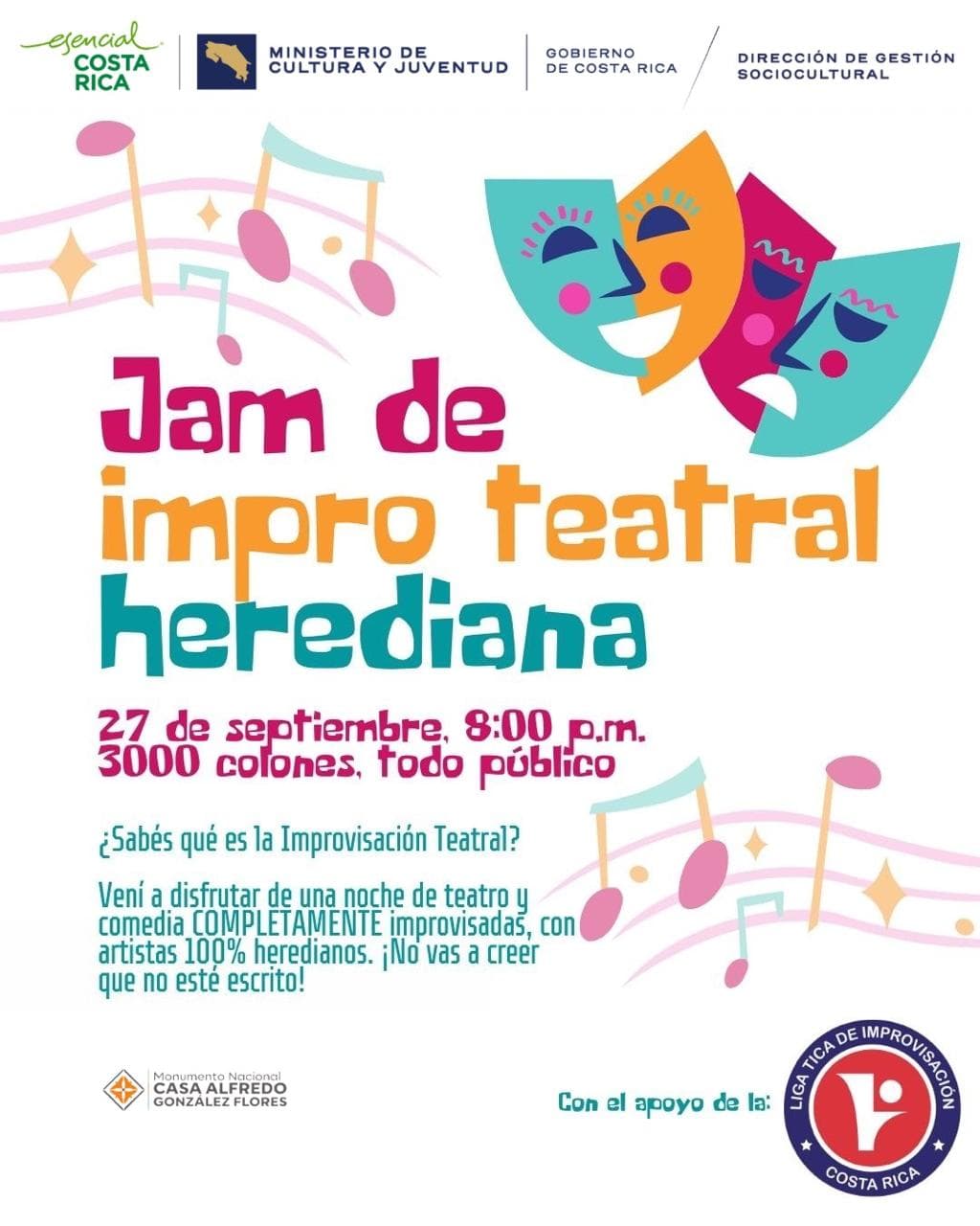 Jam de Improvisación de teatral