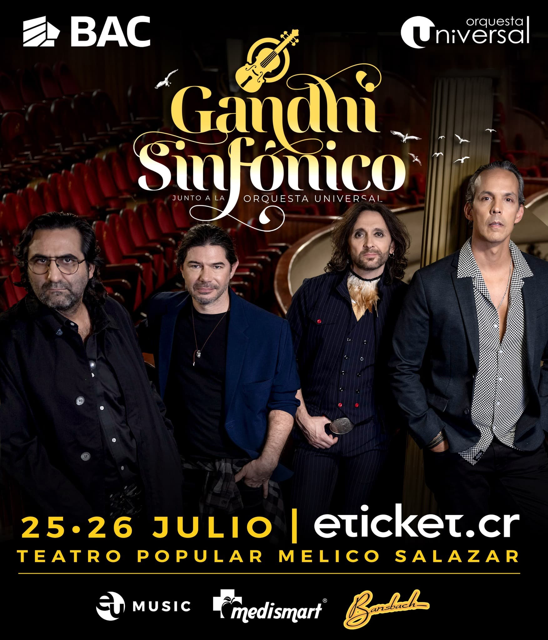 Gandhi Sinfónico |Teatro Popular Melico Salazar