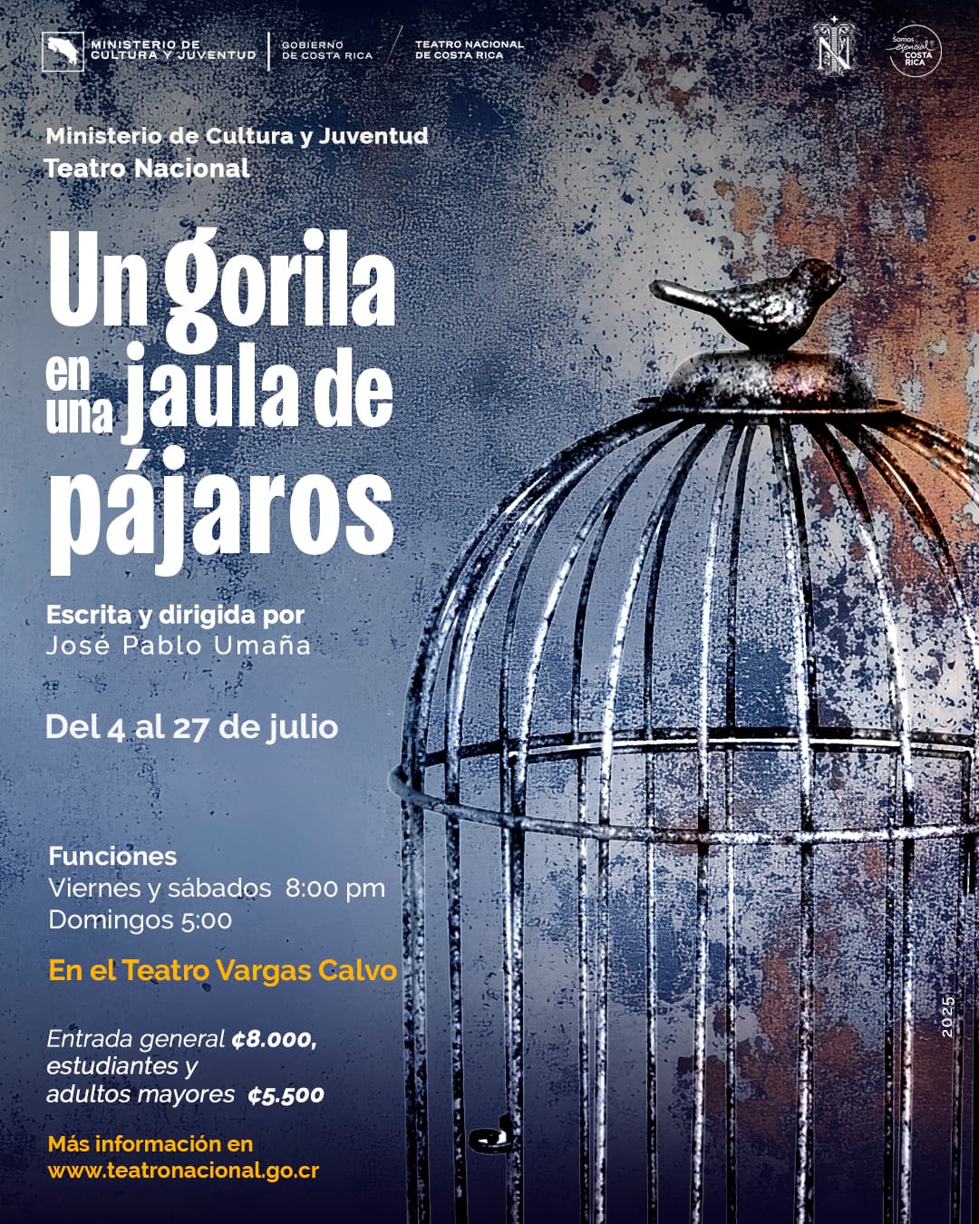 Obra de teatro "Un gorila en una jaula de pájaros"