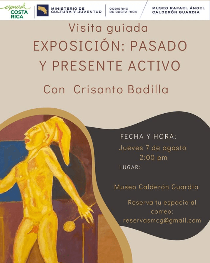 Visita guiada con el escultor y pintor Crisanto Badilla
