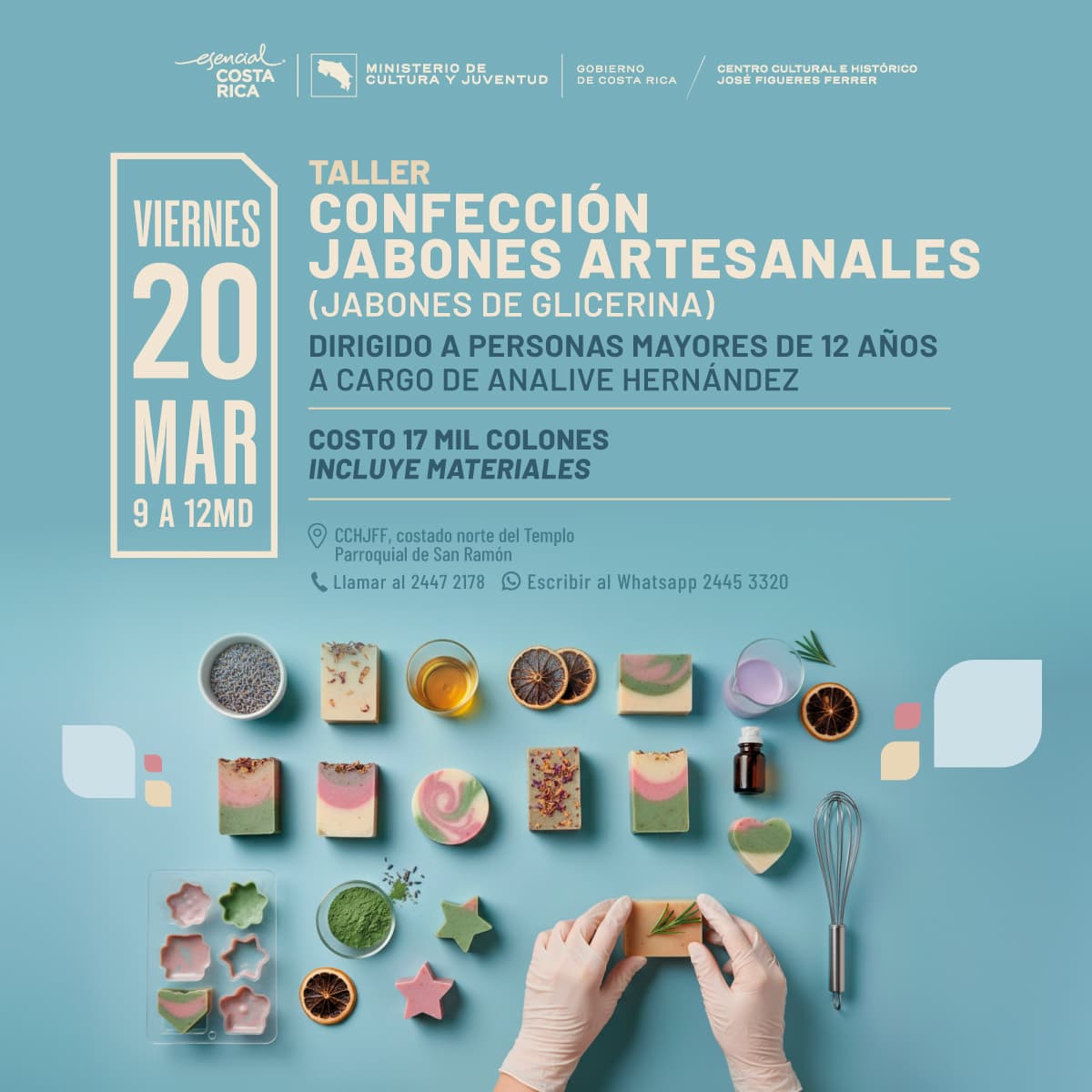 Taller jabones artesanales