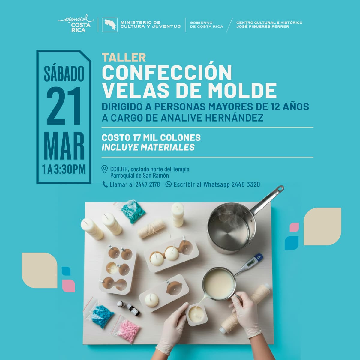 Taller velas molde
