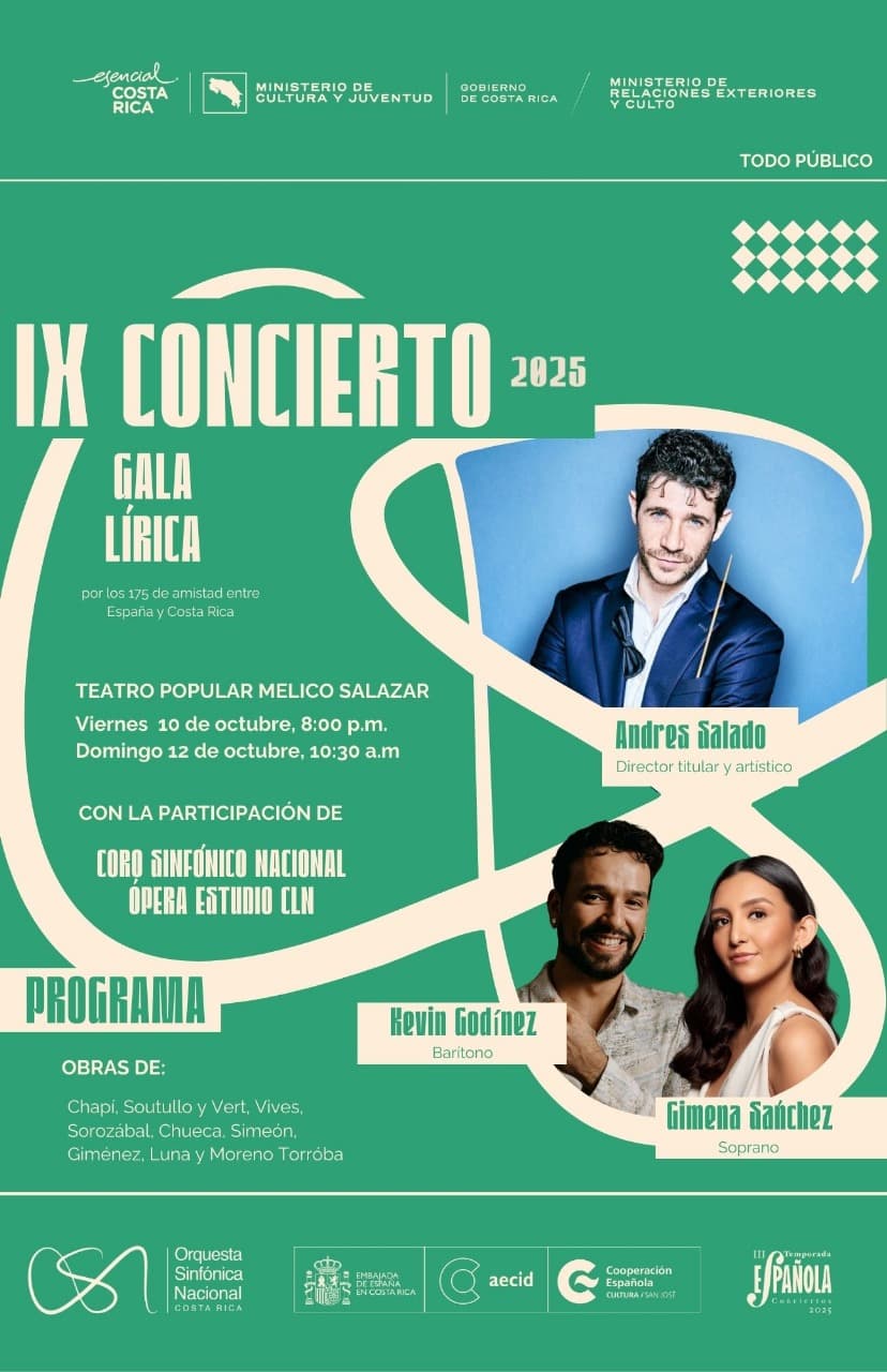 La Temporada Oficial llega al Teatro Popular Melico Salazar.